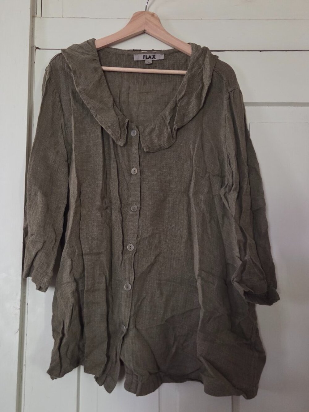 Flax tunic top